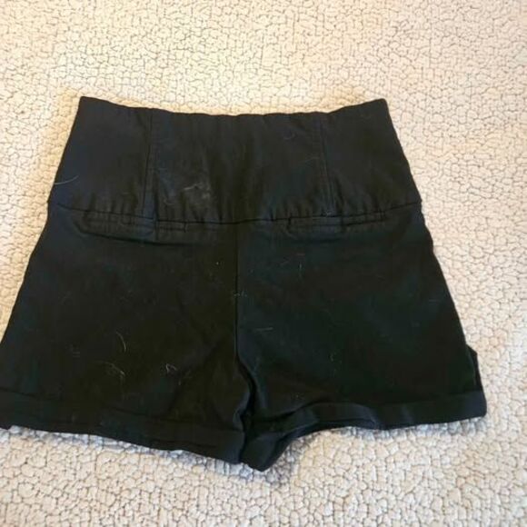 HAVE Black High Waisted Shorts for Women size Medium - Picture 2 of 3